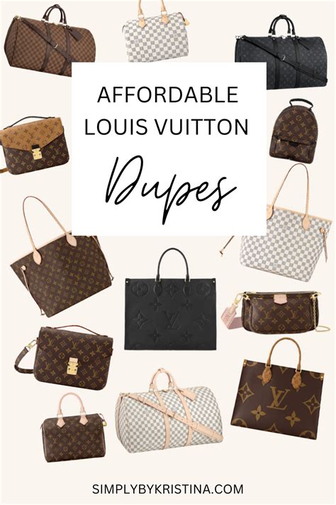 looks louis vuitton|louis vuitton dupe alternatives.